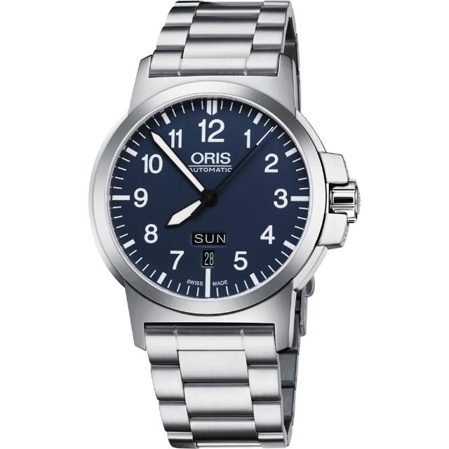 【ORIS】BC3 Advanced 日曆星期機械腕錶-藍/42mm(73576414165-0782203)