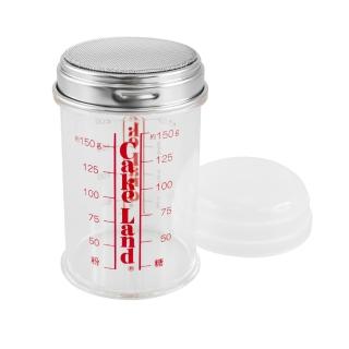 【日本CakeLand】日本撒糖粉刻度附蓋計量罐-日本製(NO-81)