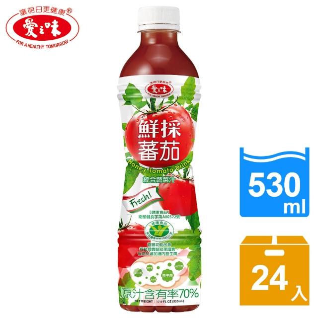 【愛之味】鮮採番茄汁﹝SFN升級配方﹞(530ml*48入)站長推薦