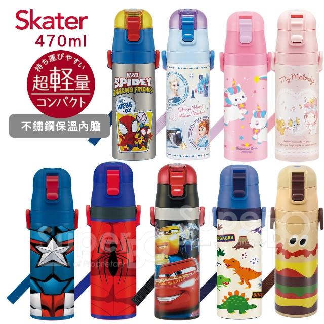 【SuperBO】日本Skater不鏽鋼直飲保溫水壺470ml(玩具總動員)買到賺到