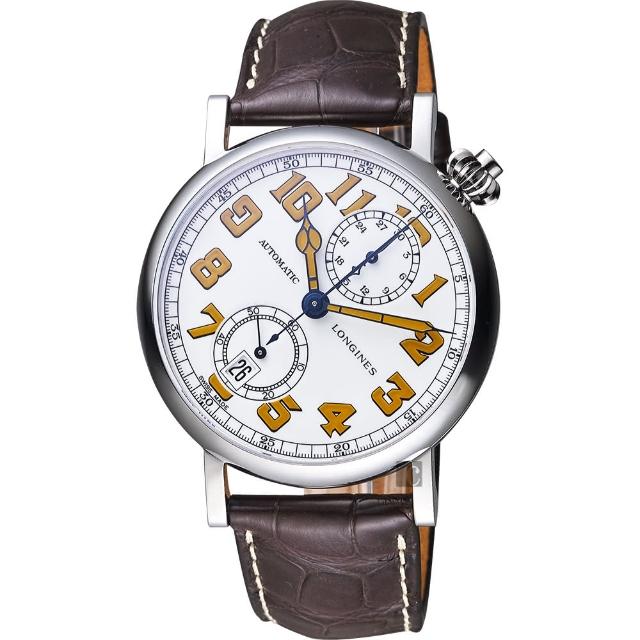 【LONGINES】浪琴 AVIGATION TYPE A-7 1935 復刻機械腕錶(L28124232)推薦