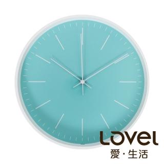 【LOVEL】Anderson’sPalette靜音機芯掛鐘-藍綠(T721-TN)