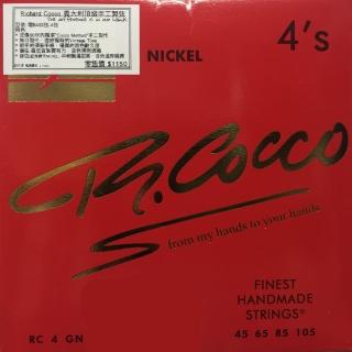 【Richard Cocco】RC4GN 45105 貝斯四弦套弦(義大利製頂級手工製弦)