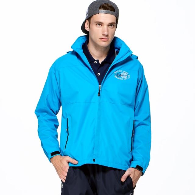 【聖手牌】外套藍色系防潑水連帽運動休閒外套(T27425)強檔特價