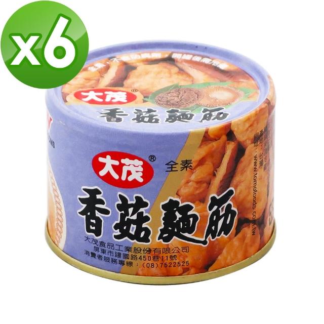 【大茂】香菇麵筋-鐵罐(170g*6)