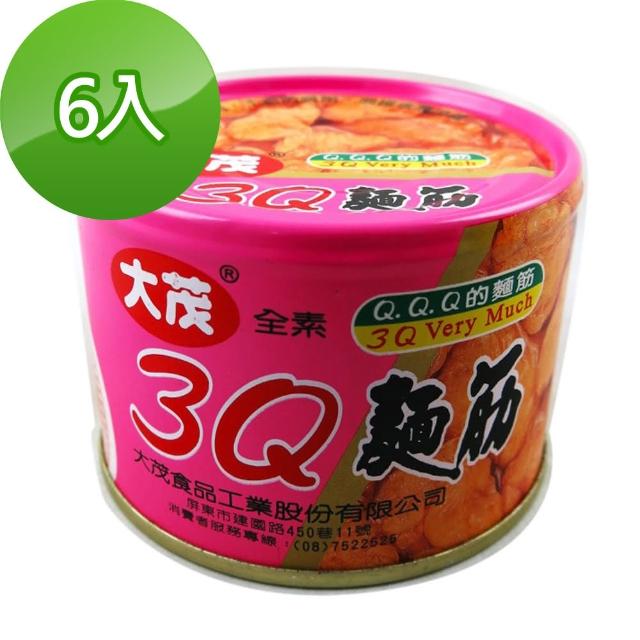 【大茂】3Q麵筋-鐵罐(170g*6)