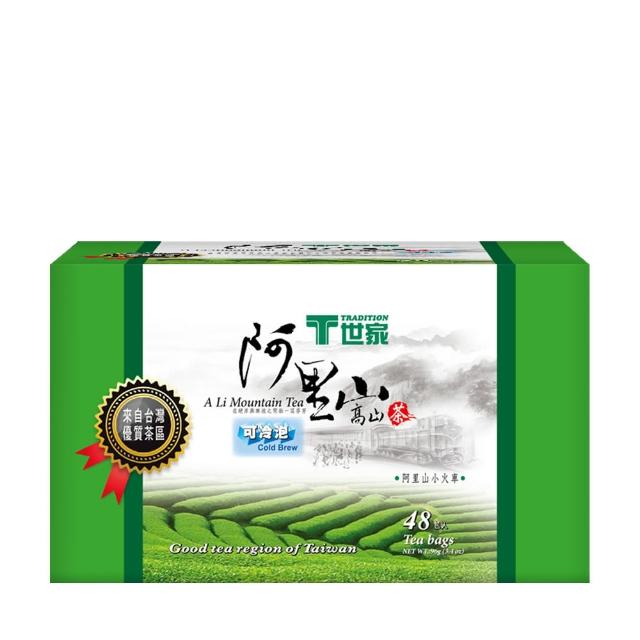 T世家 台灣優質茶區阿里山高山茶茶包48入 Momo購物網