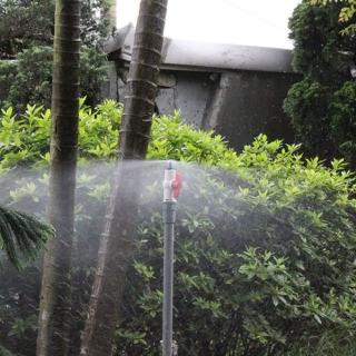 【灑水達人】淺藍色微霧小噴頭加2分三通一包15個