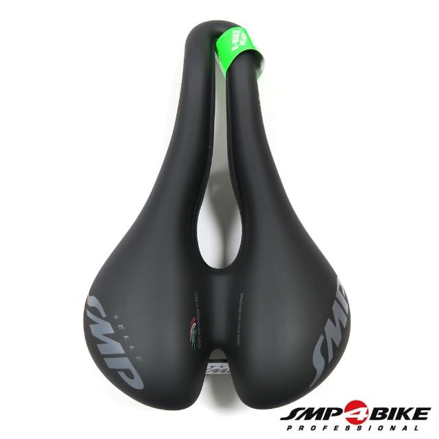 【SELLE SMP】義大利TRK系列舒適休閒型自行車座墊-Lady女用寬版-黑