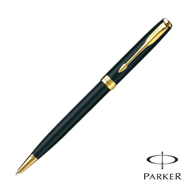 【PARKER 派克】SONNET 商籟 霧黑金夾 原子筆(原廠正貨)