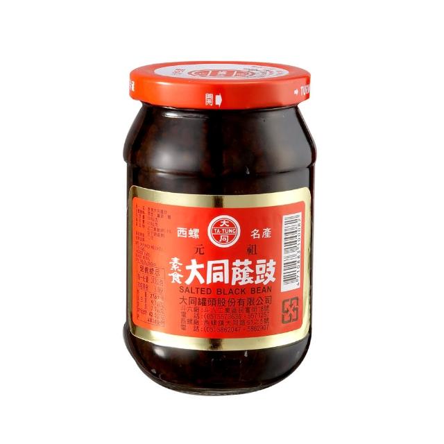 【西螺大同醬油】素食蔭鼓380g(遵古釀造)