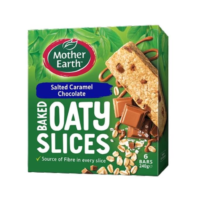 【Mother Earth】紐西蘭烘焙燕麥棒240g 口味任選(黑巧/巧塊/橙香/覆盆莓/椰香/薄鹽)