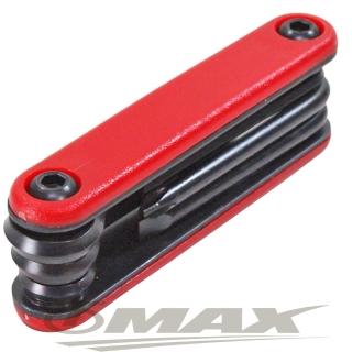 【omax】台製七合一折疊工具組-2入(顏色隨機-速)