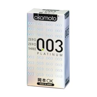 【okamoto 岡本】003極薄白金PLATINUM(6入)