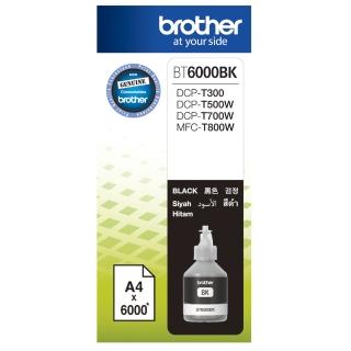 【brother】官方直營 BT6000BK 原廠黑色墨水(DCP-T300/DCP-T500W/DCP-T700W/MFC-T800W)