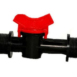 【灑水達人】一寸外牙轉六分外牙水管開關接頭球閥2個