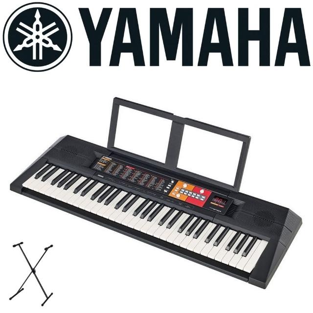 【YAMAHA 山葉電子琴】61鍵最簡易的入門款學習機種 / 含琴架 / 公司貨(PSR-F51)