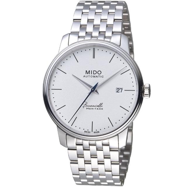 【MIDO美度錶】BARONCELLI 永恆系列III簡約時尚腕錶(M0274071101000)