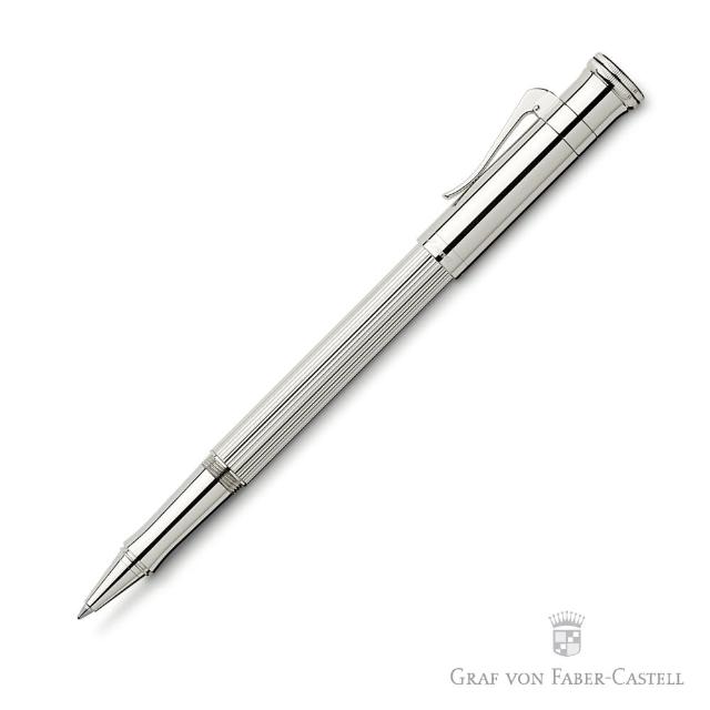 【GRAF VON FABER-CASTELL】925純銀 鋼珠筆(經典系列)