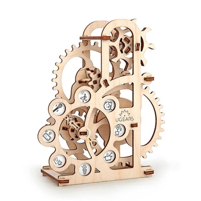 【Ugears】烏克蘭-自我推進模型(幸運輪轉盤)