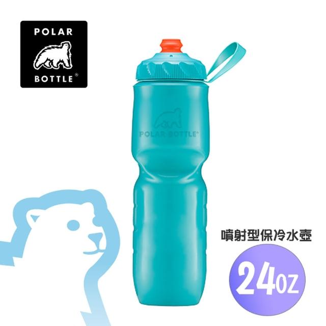 【Polar Bottle】24oz噴射保冷水壺(運動水壺、不含雙酚A、雙層隔熱、大容量)