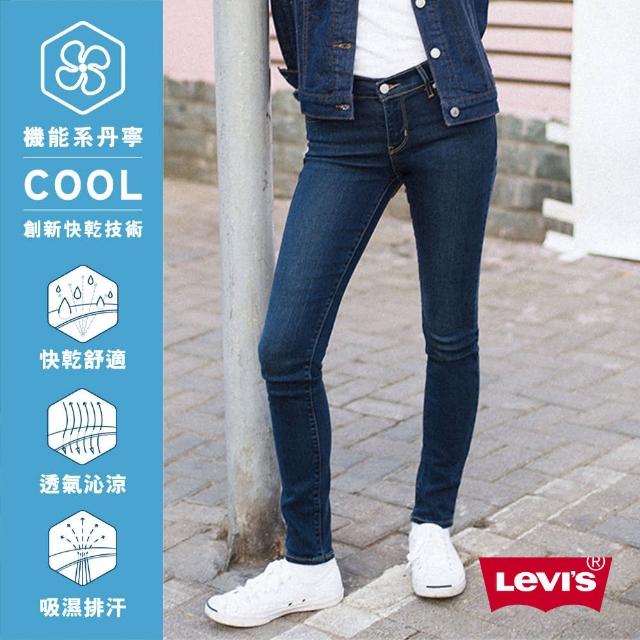 【Levis】710 中腰超緊身牛仔褲 / 高彈力布料 / COOL JEANS / 七分褲