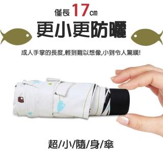 超輕遮陽兩用黑膠折疊傘(CS-UB01)
