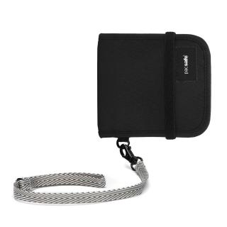 【Pacsafe】RFIDSAFE V100 防盜皮夾(黑色)
