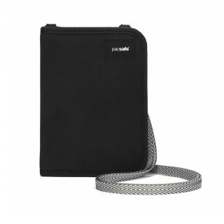 【Pacsafe】RFIDSAFE V150 防盜頸掛式護照皮夾(護照包 RFID 防盜刷錢包)