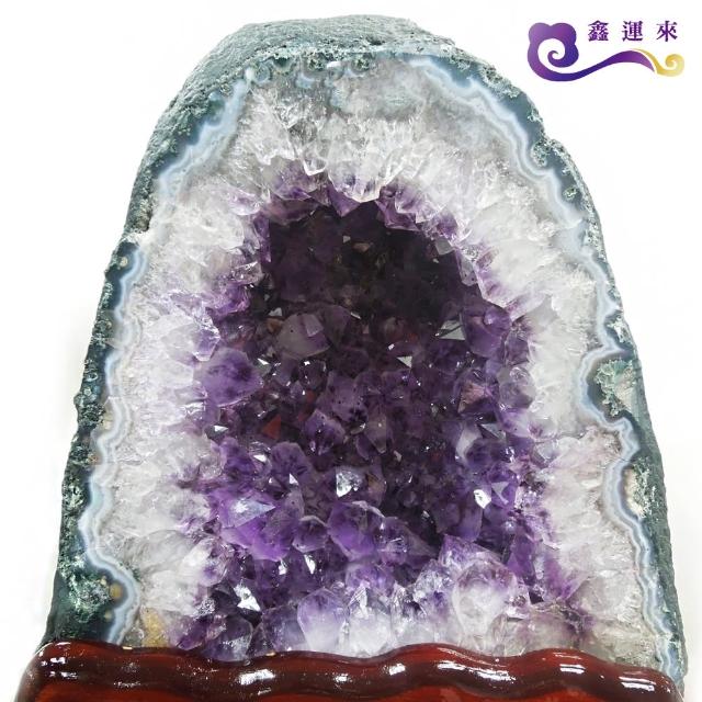 鑫運來 天然巴西紫晶洞 9kg Momo購物網