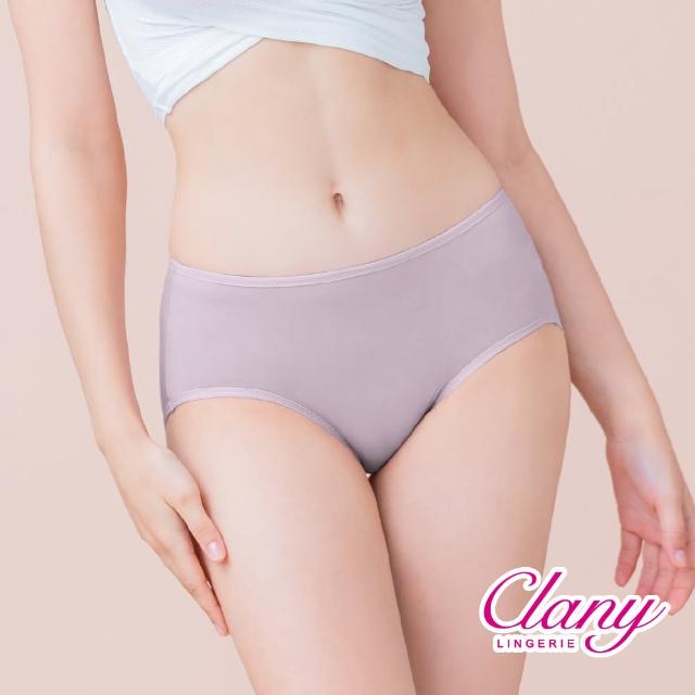 【可蘭霓Clany】天然蠶絲蛋白抗敏M-XL內褲(優雅紫 2152-91)