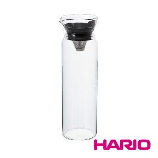 【HARIO】時尚不鏽鋼濾器冷泡茶壺(FIP-90-B 900ml)