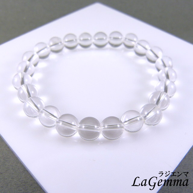 【寶峻晶石館】避邪檔煞 水晶之王 白水晶手珠(8mm)