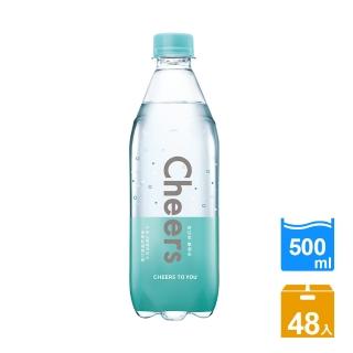 【泰山】Cheers氣泡水500mlx2箱(共48入)