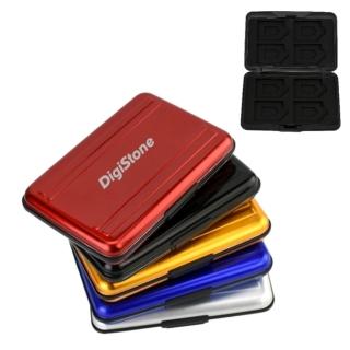 【DigiStone】防震型 晶鑽系列 16片裝 8SD+8TF(多功能記憶卡收納盒)