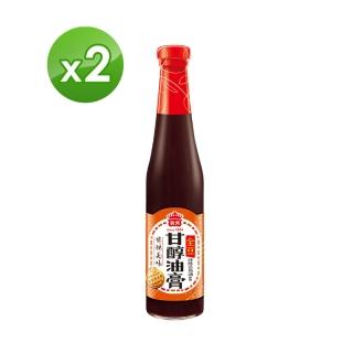 【義美】全豆純釀造甘醇醬油膏2入(535g/罐)