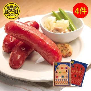 【黑橋牌】免運禮盒★二斤打香腸彈珠檯禮盒 4件組(台灣豬肉/伴手禮盒/春節年菜送禮)