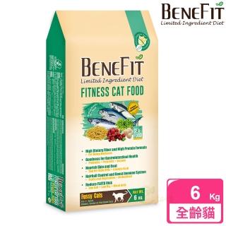 【BENEFIT斑尼菲L.I.D.】活力貓糧 6kg 海鮮配方(全齡貓 貓飼料 寵物飼料)