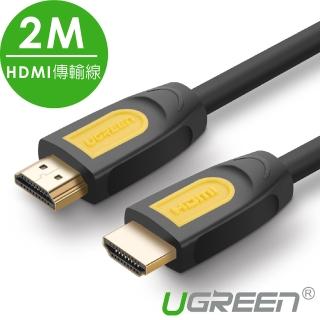 【綠聯】2M HDMI2.0傳輸線 Black Orange版