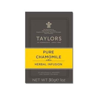 【英國泰勒茶Taylors】清新洋甘菊花茶包1.5x20包x1盒(無咖啡因;花草茶;草本茶)