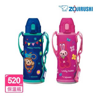 【ZOJIRUSHI 象印】*童用不鏽鋼真空保冷保溫瓶保溫杯0.52L(SD-CAE50兒童水壺)