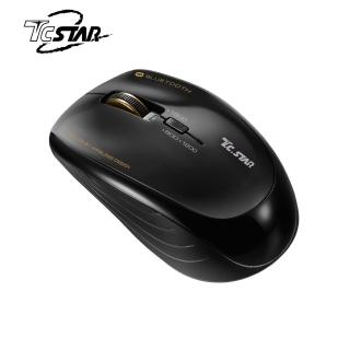 【TCSTAR】無線藍牙藍光滑鼠/黑色(TCN711BK)