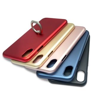 【Bear Top】iPhoneX 指環保護殼-5色