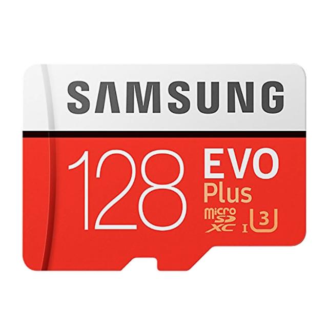【SAMSUNG 三星】128GB EVO Plus U3 R100/W90mb microSDXC記憶卡