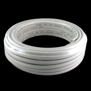 【莫菲思】10米白扁電源線1.6mm