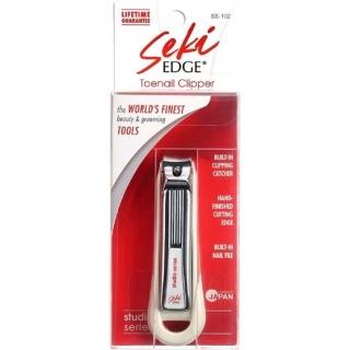 【日本綠鐘 SekiEDGE】日本GB綠鐘Seki鍛造不銹鋼安全指甲刀(SS-102)