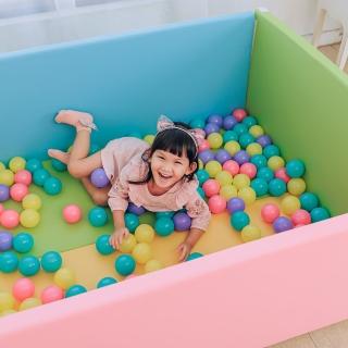 【Mang Mang 小鹿蔓蔓】兒童組合式抗菌遊戲地墊(糖果城堡)