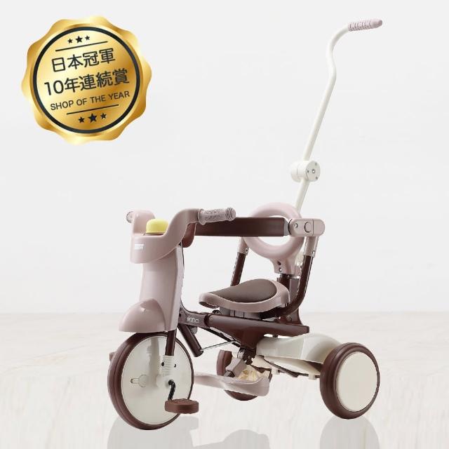 【iimo】兒童三輪車#02基礎款(三色可選)