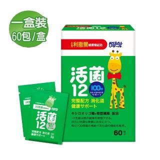 【即期良品】小兒利撒爾 活菌12大盒組(60包/盒-效期20180814)