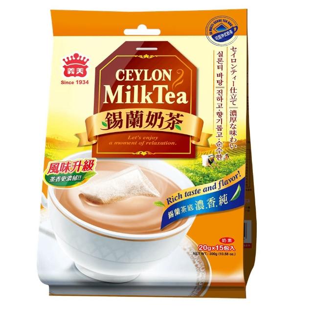 【義美】錫蘭奶茶(300g/20gx15包)